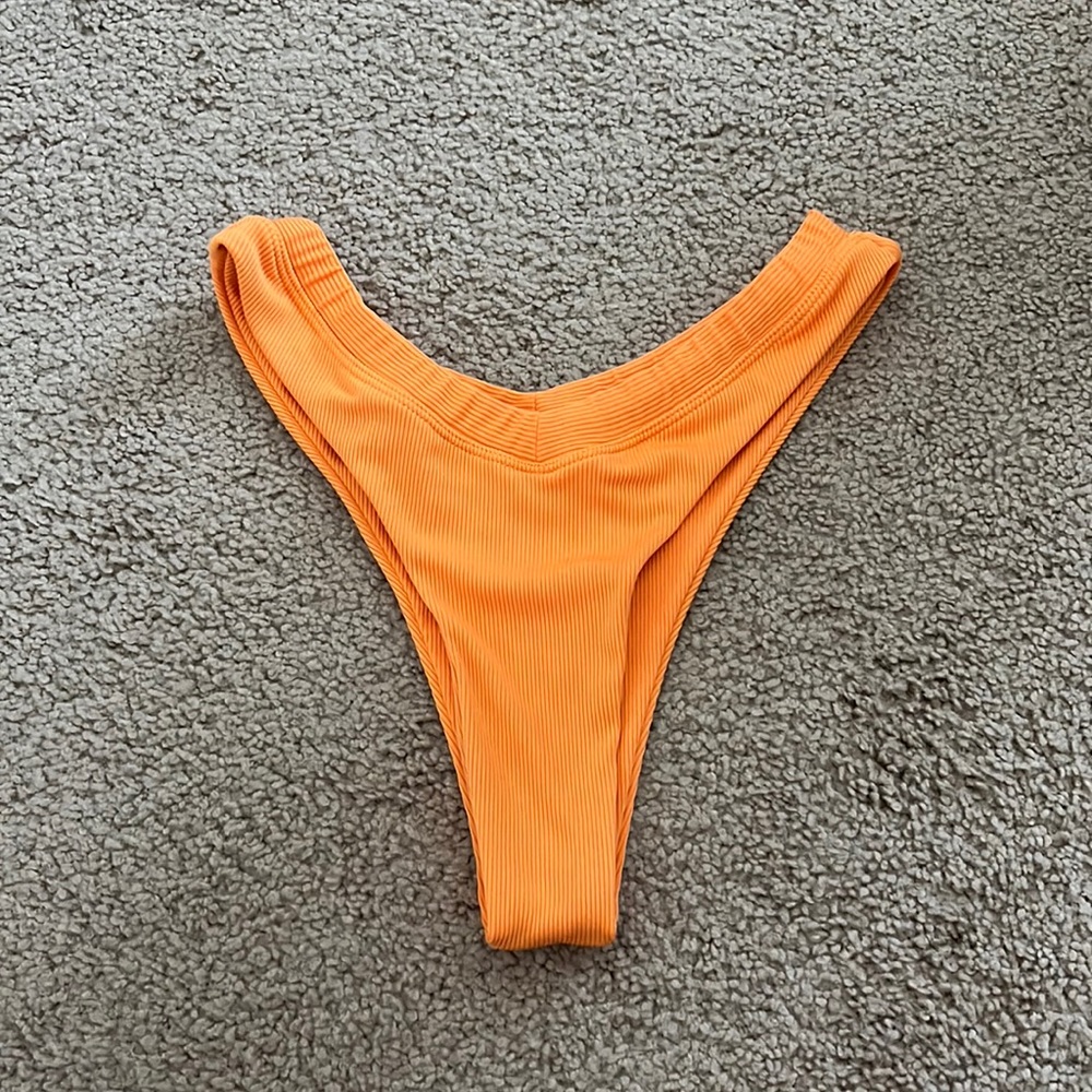 shein Neon orange bottoms